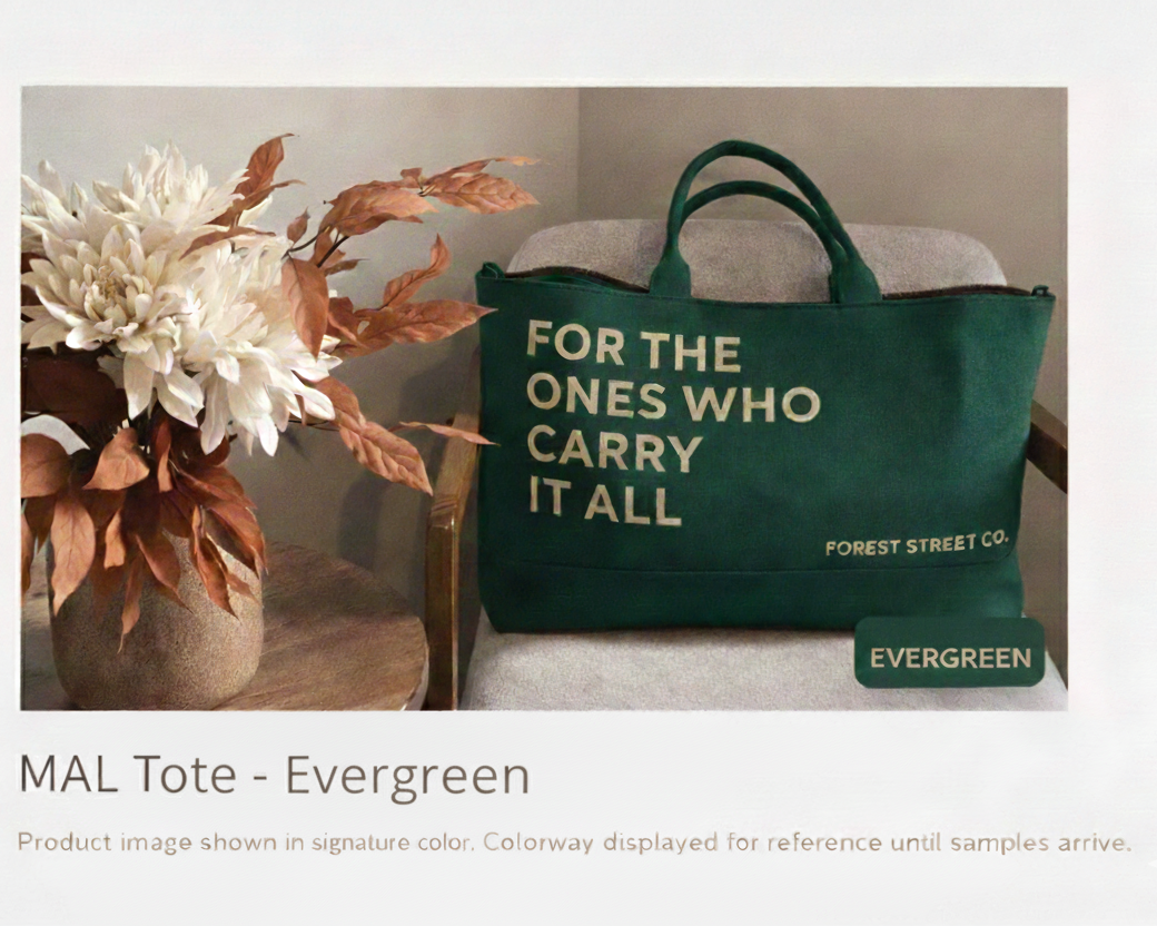MAL Tote - Evergreen