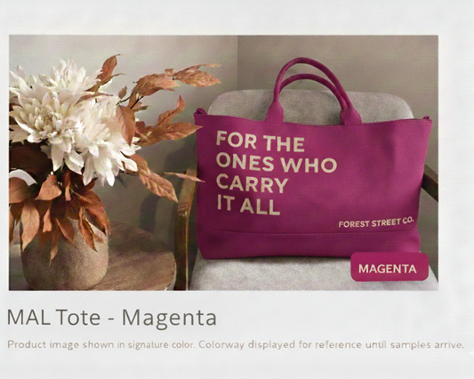 MAL Tote - Magenta