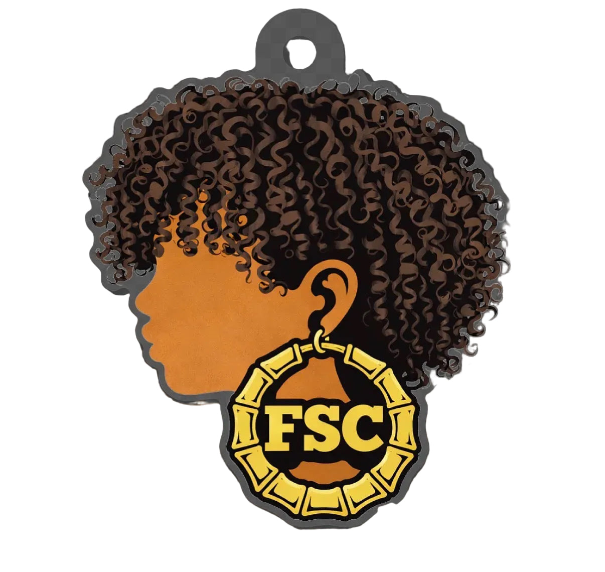 FSC Acrylic Keychain Charm